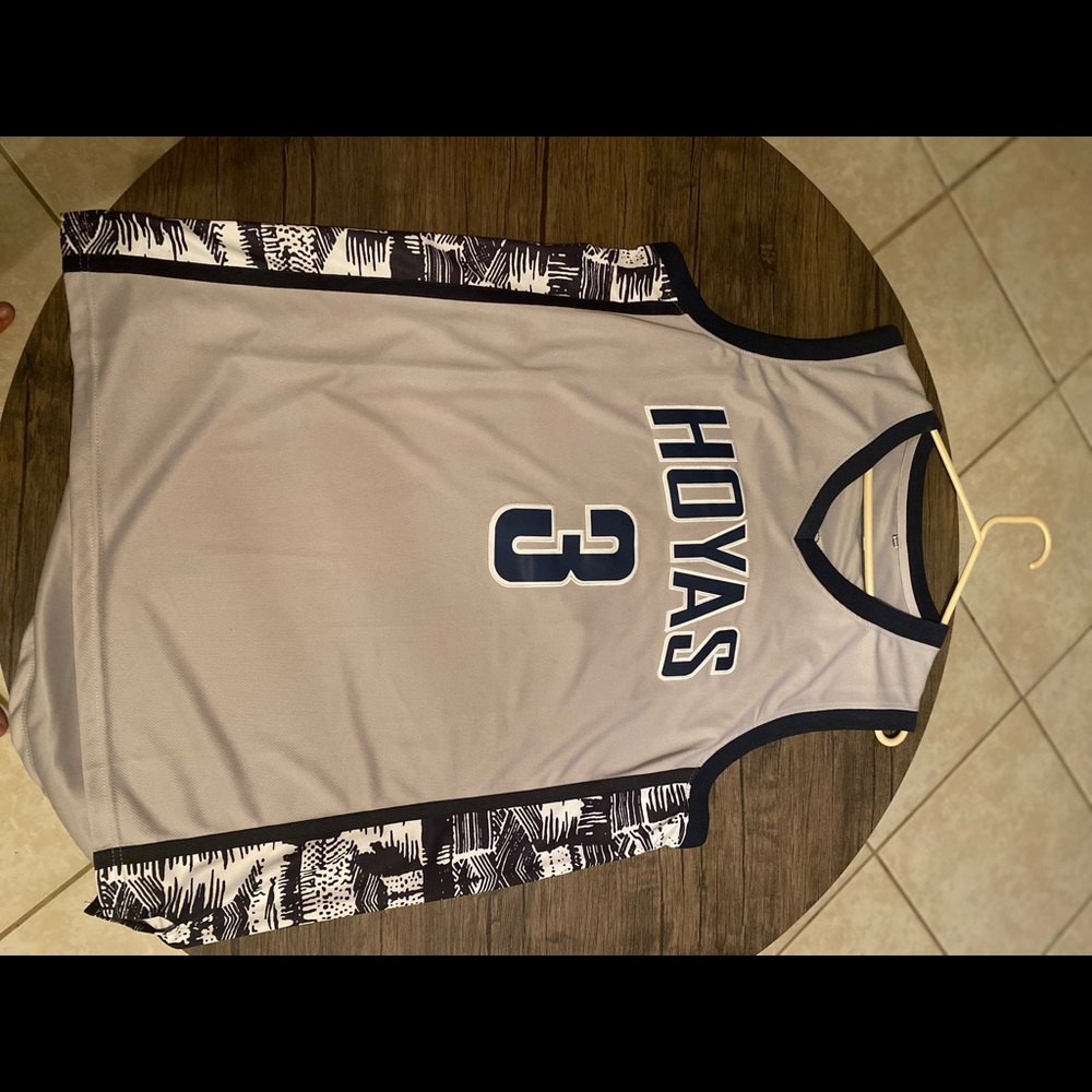 XL Allen Iverson Georgetown Jersey